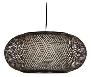 Oriental Furniture Kata Japanese 1-Light Geometric Pendant (OFN2589)