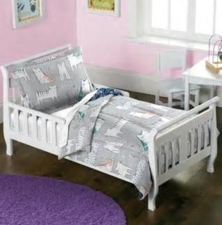 Dream Factory Comforter Set 3 Piece Purrfect Cats - Toddler / 68"x86"