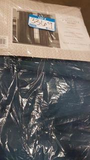 Exlusive Home Grommet Panels Raw Silk Thermal - Mallard Blue / 2 pcs / 54"x96" / (EH7923-05)