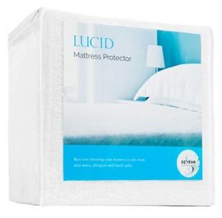 Lucid Cotton Terry Mattress Protector - Twin