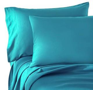 Honeymoon Home Fashions Brushed Microfiber Sheet Set - Full / Turqiose