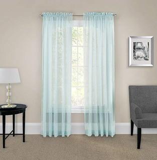 Pairs to Go Vicotria Voile - Nile Blue / 118"x63" / 4 Piece