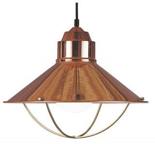 Kenroy Home 66349COP Harbour 16 Inch Pendant- Copper Finish