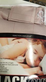 Blackout Curtain Panels - Pale Pink / 52x63"