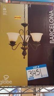 Globe Barcelona Pendant - Lustre