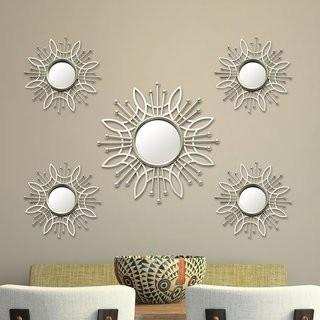 Stratton Home - SHD0256 - 5 Piece Burst Wall Mirror