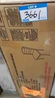 Clarion Wood Dining Side Chair w/UPH Seat - Seat White - Set of 2