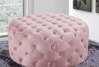 Meridian Pink Ottoman - 122