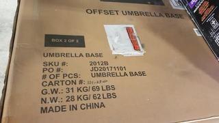 Patio Plus - Offset Umbrella Base - 2012B