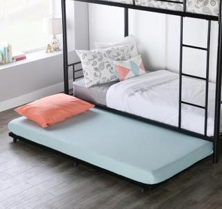 Walker Edison - Twin Roll-out Trundle Bed Frame - Blk - BT40TBBL