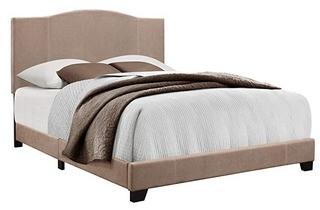 Pulaski DS-D121-291-506 Home Comfort Mid-Century Modern Upholstered King Size Platform Bed