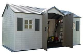 Lifetime - 15 ft. x 8 ft. Garden Shed - 109 square ft. (750 cubic ft.)