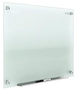 Quartet Glass Dry Erase Board, Whiteboard/White Board, 8' x 4', Frosted Surface, Non-Magnetic, Frameless, Infinity - G9648F-A