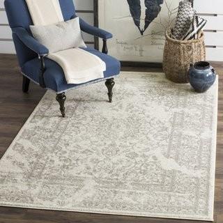 Trent Austin Design Costa Mesa Ivory/Silver Area Rug (TRNT5063_31133473) - 10'x14'