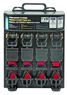 Pro Souce Ratchet Tie Downs - 1"x15' - (9-65)