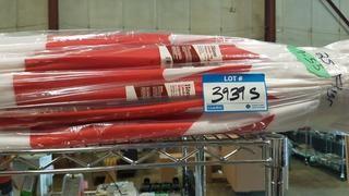 Lot 25 - 30" x60" Canadian Flags with Pole - (9-55)