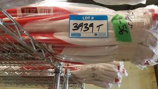 Lot 25 - 30" x60" Canadian Flags with Pole - (9-56).