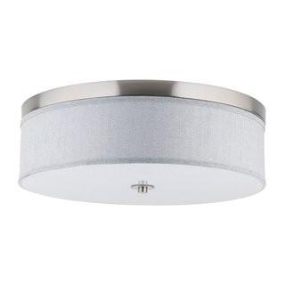 Ivy Bronx Broyles 3-Light Flush Mount (IVBX3051_24166490) - Natural Linen