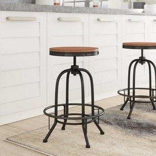 Trent Austin Design Empire Adjustable Height Swivel Bar Stool (TADN2834)