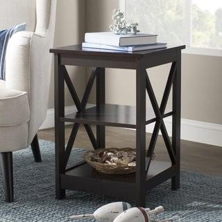 Beachcrest Home Stoneford End Table (BCHH7422_23541963) - Espresso