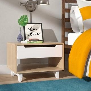 Mercury Row Coalmont 1 Drawer Nightstand (MCRW5933)