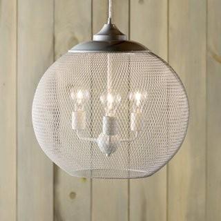 Mercury Row 3-Light Globe Pendant (MCRR6423) - White