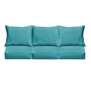 Brayden Studio Indoor/Outdoor Sofa Cushions (BRYS4046_19231217) - Dk Grey