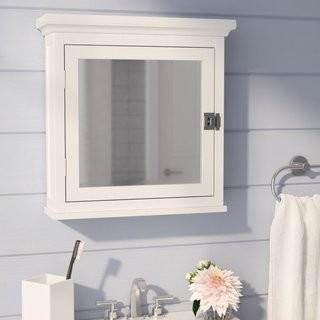 Beachcrest Home Sumter Surface Mount Medicine Cabinet (SEHO2045_15376211) - White