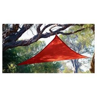 Coolaroo Triangle 10ft. Party Sail (CLR1059_9751327) - Red