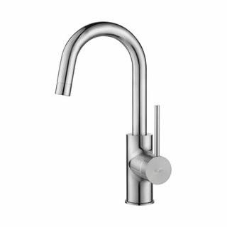 Langley Street Boomer Single Handle Kitchen Faucet (LGLY6785_30111623) - Chrome