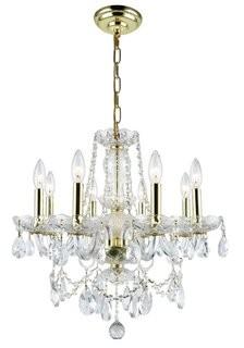Astoria Grand Ogden 8-Light Crystal Chandelier (ASTG5227_20208893)