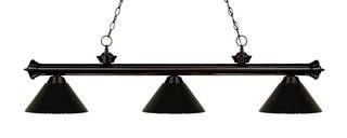 Red Barrel Studio Zephyr Modern 3-Light Steel Billiard Light - Shades Only - Red !!!!! (RBRS8325_22737284_22737281)