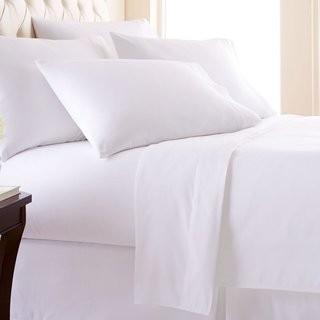 Laurel Foundry Modern Farmhouse Eldon Extra Deep Pocket Sheet Set (LFMF4291_29587774_29587773) - King - White
