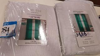 HLC Sheer Grommet Panels - 2 pcs / 54"x84" / White 
