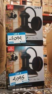 Globe Electric Company - Martes Downward wall mount - Blk