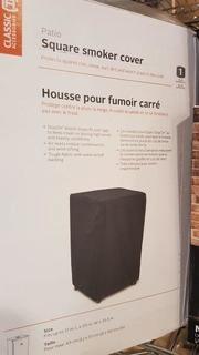 Classic Accessories - Square Smoke Cover - Up to 17" x 20"x35"