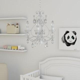 Viv + Rae Caden 4-Light Crystal Chandelier (VVRO3030_17291372) - White