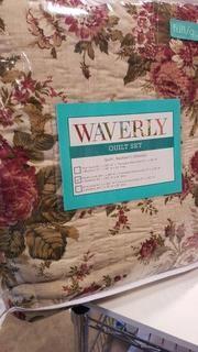 Waverly - Quilt Set - Queen - Norfolk-Tea Stain