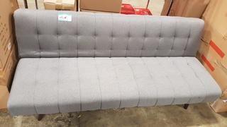 Grey Fabric Futon