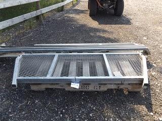 Lot of (2) Headache Racks & Rails for a Long Box Pickup