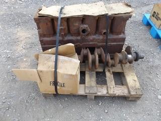 D7 Engine Block & Crankshaft