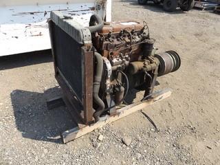 Skid Mounted 4 Cylinder Diesel Motor