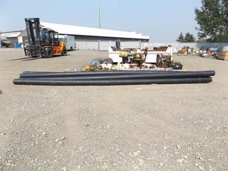 Lot of (6) 9" x 25' Water Pipe