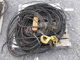 Lot of Assorted Cable Slings