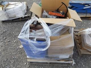 Lot of Assorted Items Including: Heaters, Metal Handling Poles, Etc.