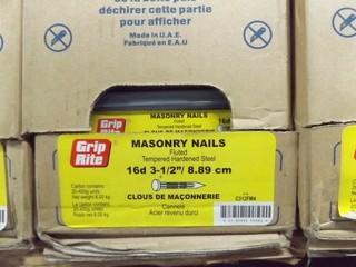 Pallet of 16D 3 1/2" Masonary Nails