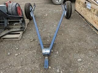 Single Axle Pull-Behind Livestock Oiler/Scratcher