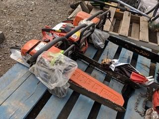 Lot of (3) Stihl Gas Chainsaws