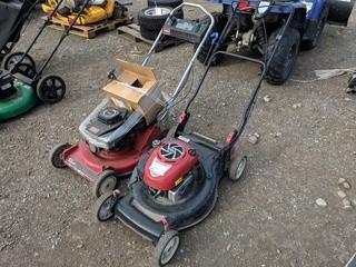 Lot of (1) Toro & (1) Craftsman Gas Lawn Mowers