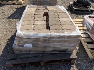 Lot of (192) 10" Beige Landscaping Bricks